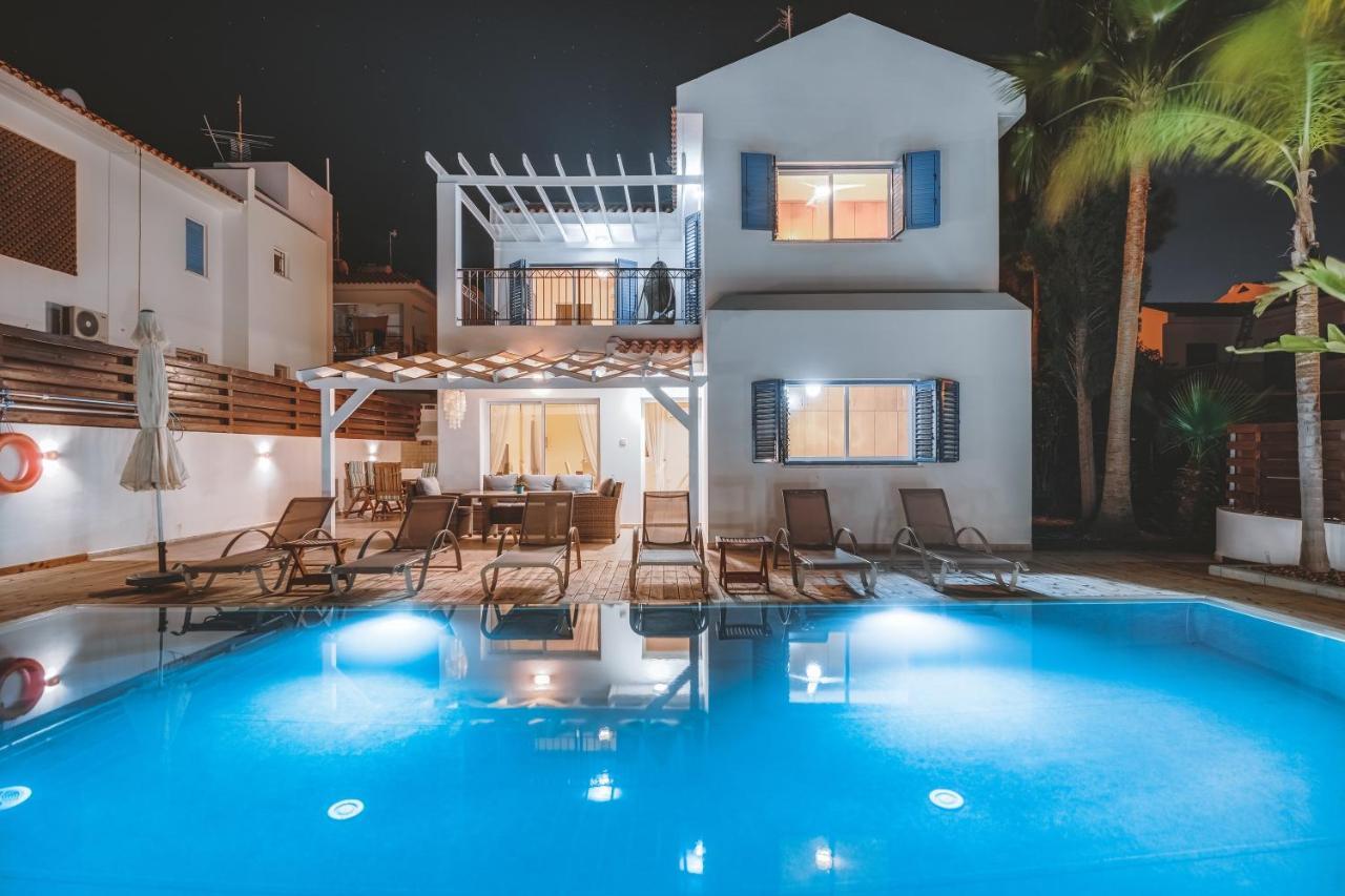 Amphitrite Villa Паралімні Екстер'єр фото
